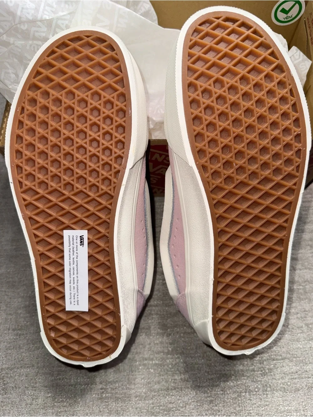NWT Vans Knu Skool Sepia Rose Pink Suede Sneakers Women’s 8 Men’s 6.5